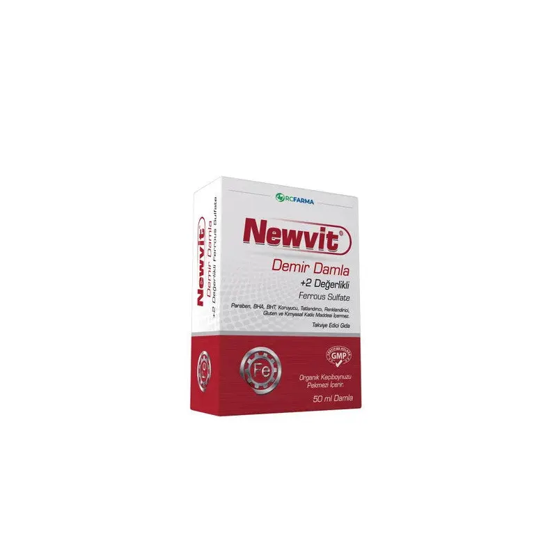 Newvit Iron Vitamin Drops 50 Ml