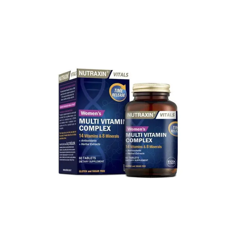 Nutraxin Womens Multivitamin Complex 60 Tablets