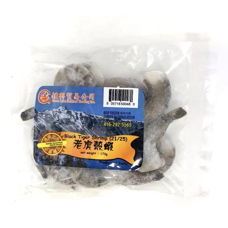 Great Lake Black Tiger Shrimp21/25