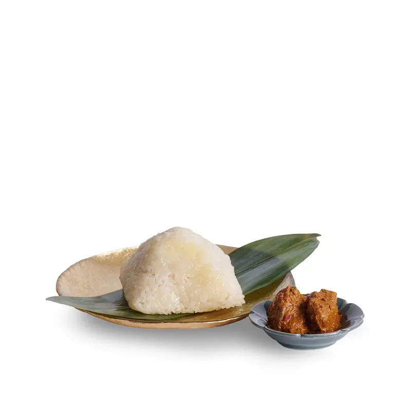 SHANG PALACE Sticky Rice Dumpling with Beef Rendang Voucher (1pc)