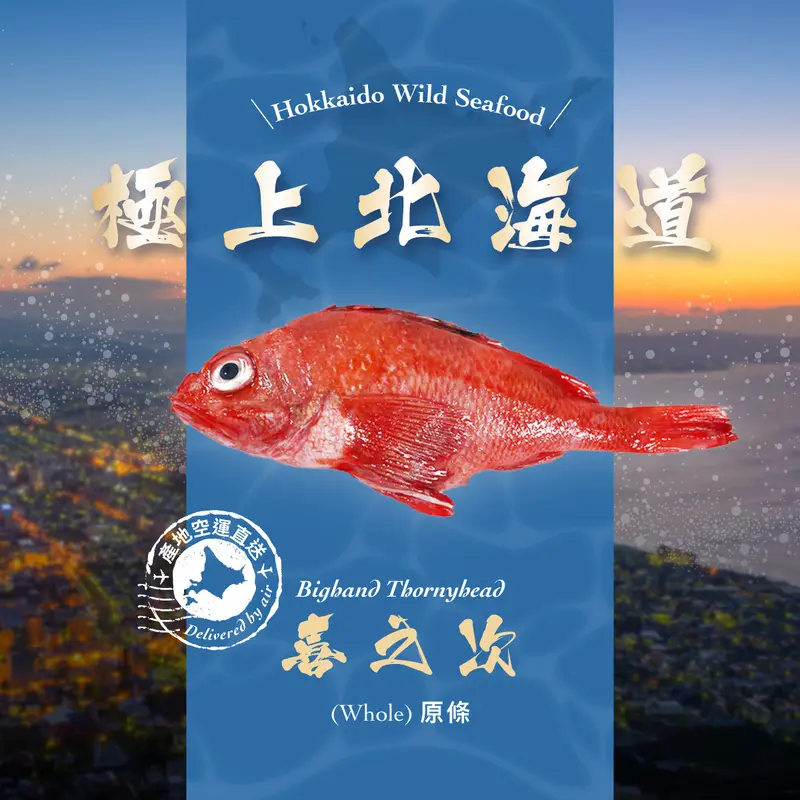 KANESHIME-C Japan Hokkaido Bighand Thornyhead (Whole)