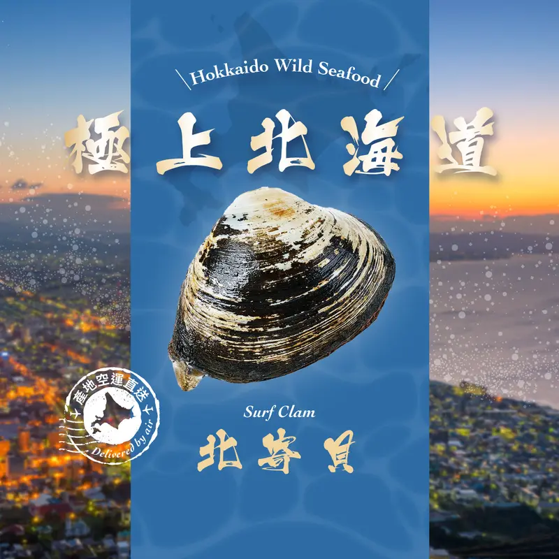 KANESHIME-C Japan Hokkaido Live Surf Clam (pc)
