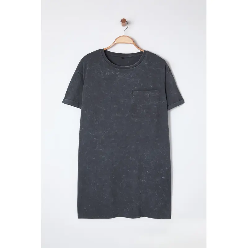 Curve Gray Plus Size Dress