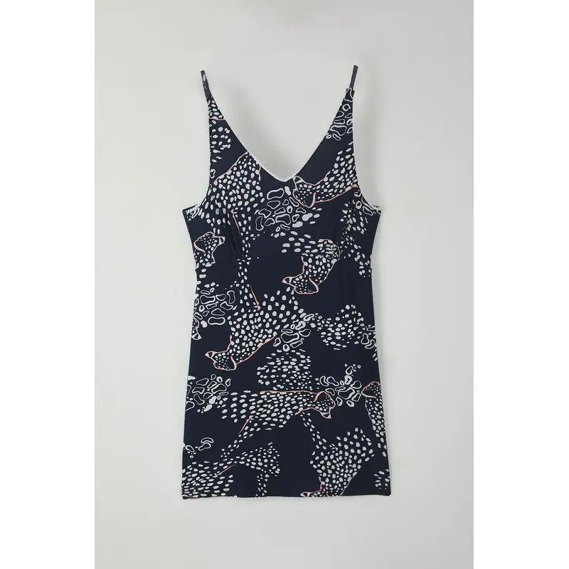 Curve Navy Blue Plus Size Nightgown