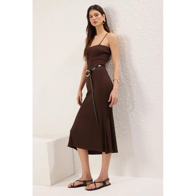 Women's Straight Midi Hanging Casual/daily Slim Dress