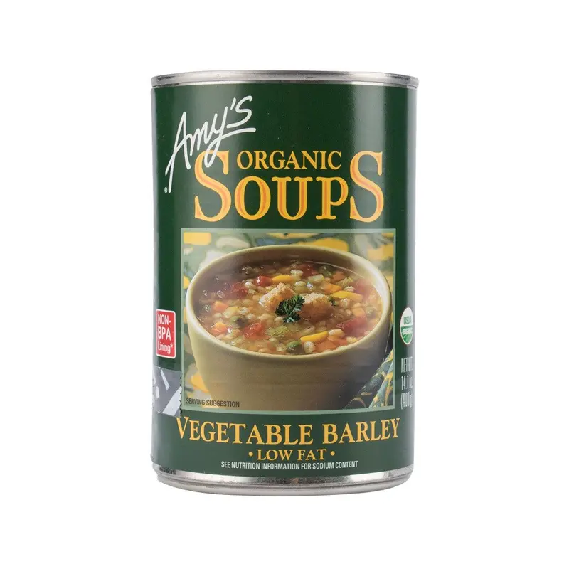 AMY'S KITCHEN Organic Vegetable Barley Soup  (400g)