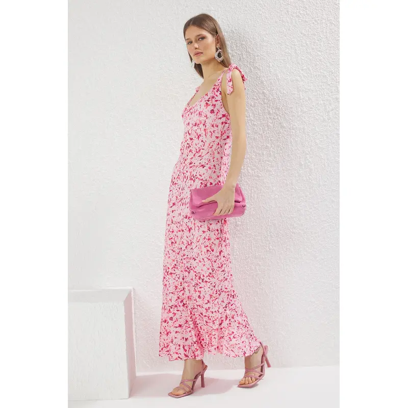 Women's Very Colorful Straight Maxi Sleeveless Casual/daily Slim Dress