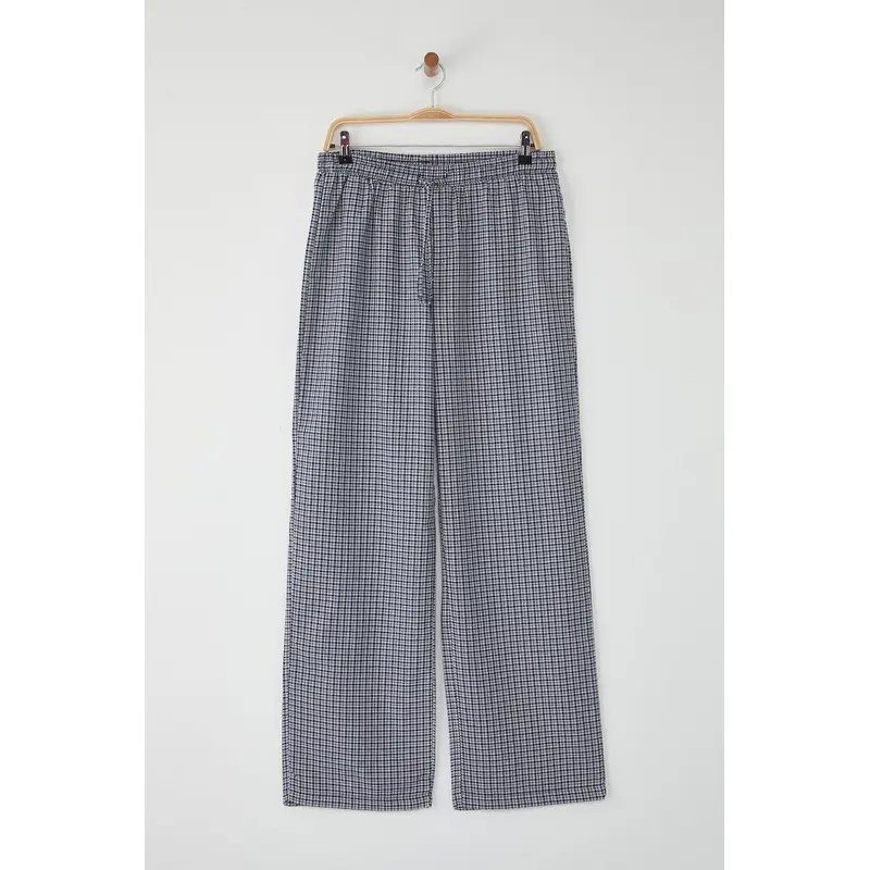 Man Men's Very Colorful Plaid / Checkered Regular Normal Waist Pajama Bottoms