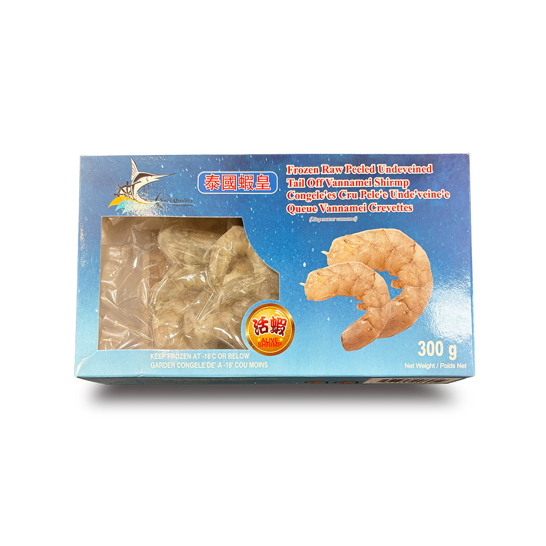 Bq Frozen Raw Peeld Undeneined