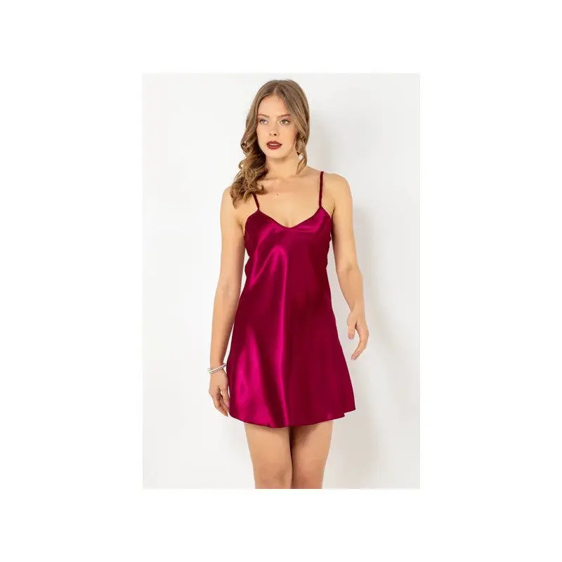 Doremi Thin Strap Satin Nightgown
