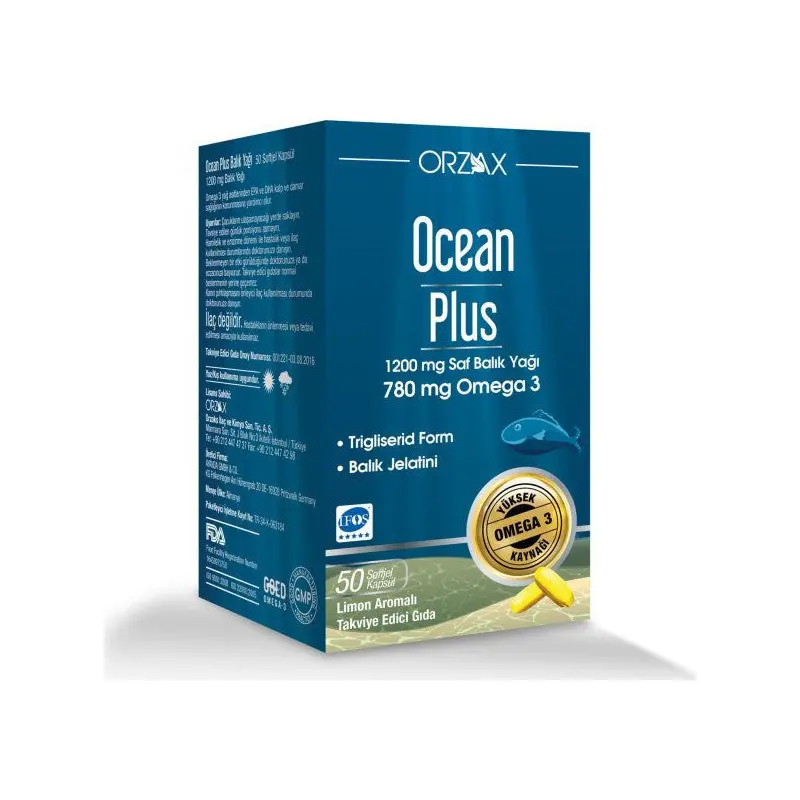 Plus Fish Oil 1200Mg 50 Capsules