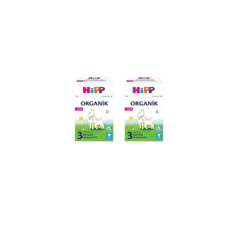 3 Organic Goat Milk Based Follow-On Milk 400 Gr 2 Pieces