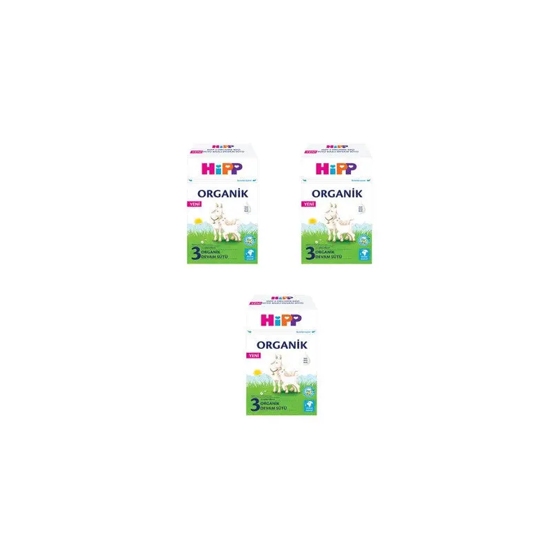 Hipp 3 Organic Goat Milk Based Baby Milk 400 Gr X 3 Pieces