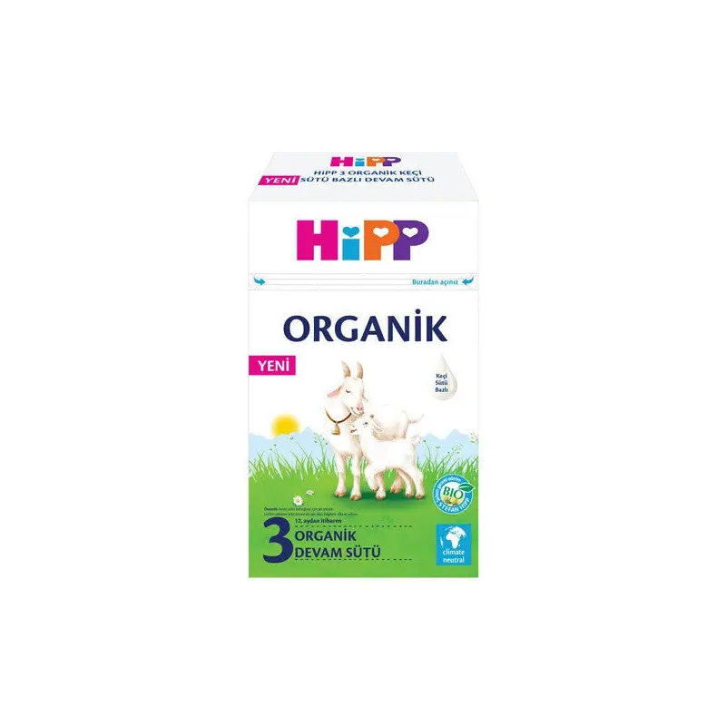 Hipp 3 Organic Goat Milk Based Follow-On Milk 400 Gr