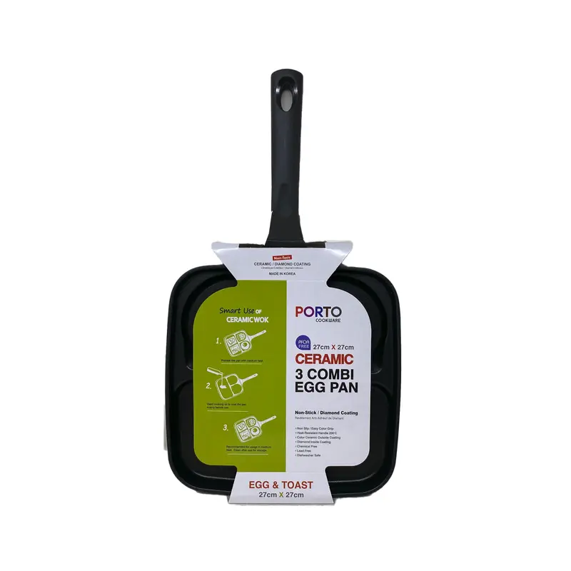 Ceramic 3 Combi Egg Pan