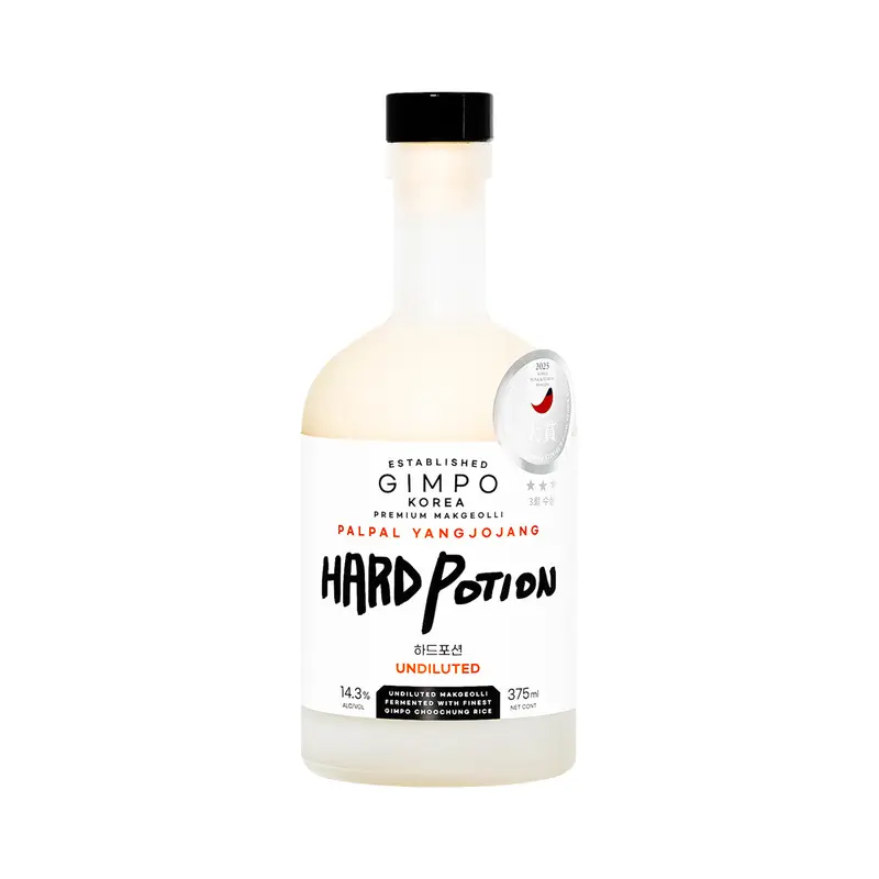 88YANGJOJANG Hard Potion Gimpo Rice Wine Makgeolli (Alc. 14.3%)  (375mL)