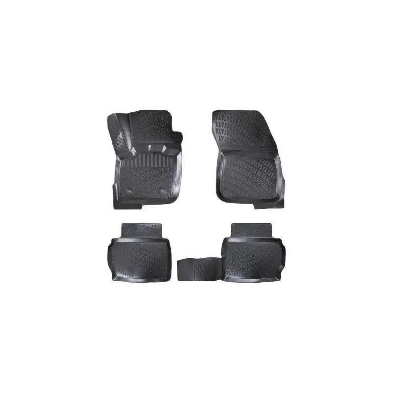 Ford Mondeo 2014 3D Floor Mat Black