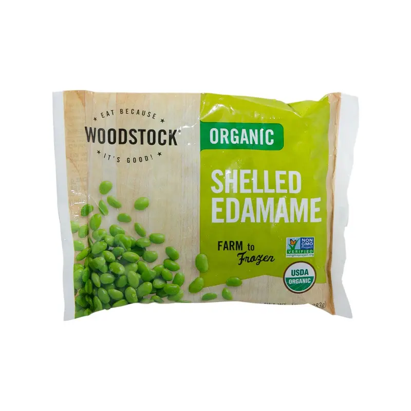 WOODSTOCK Organic Shelled Edamame  (283g)