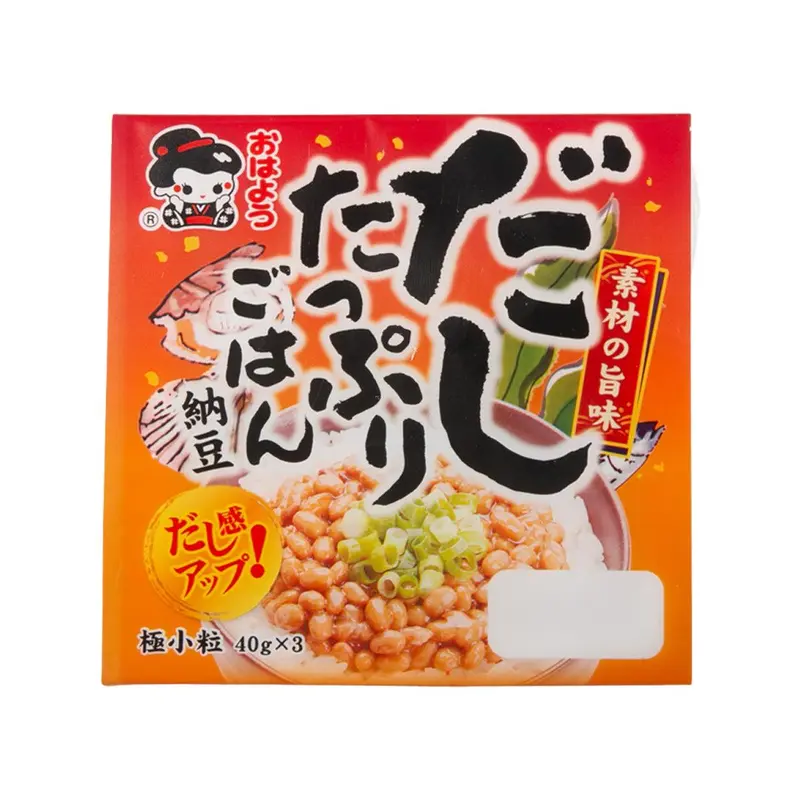 YAMADA FOODS Ohayo Natto - Extra Small Grain without Mustard  (3 x 49g)