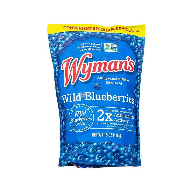 WYMAN'S Frozen Wild Blueberries  (425g)