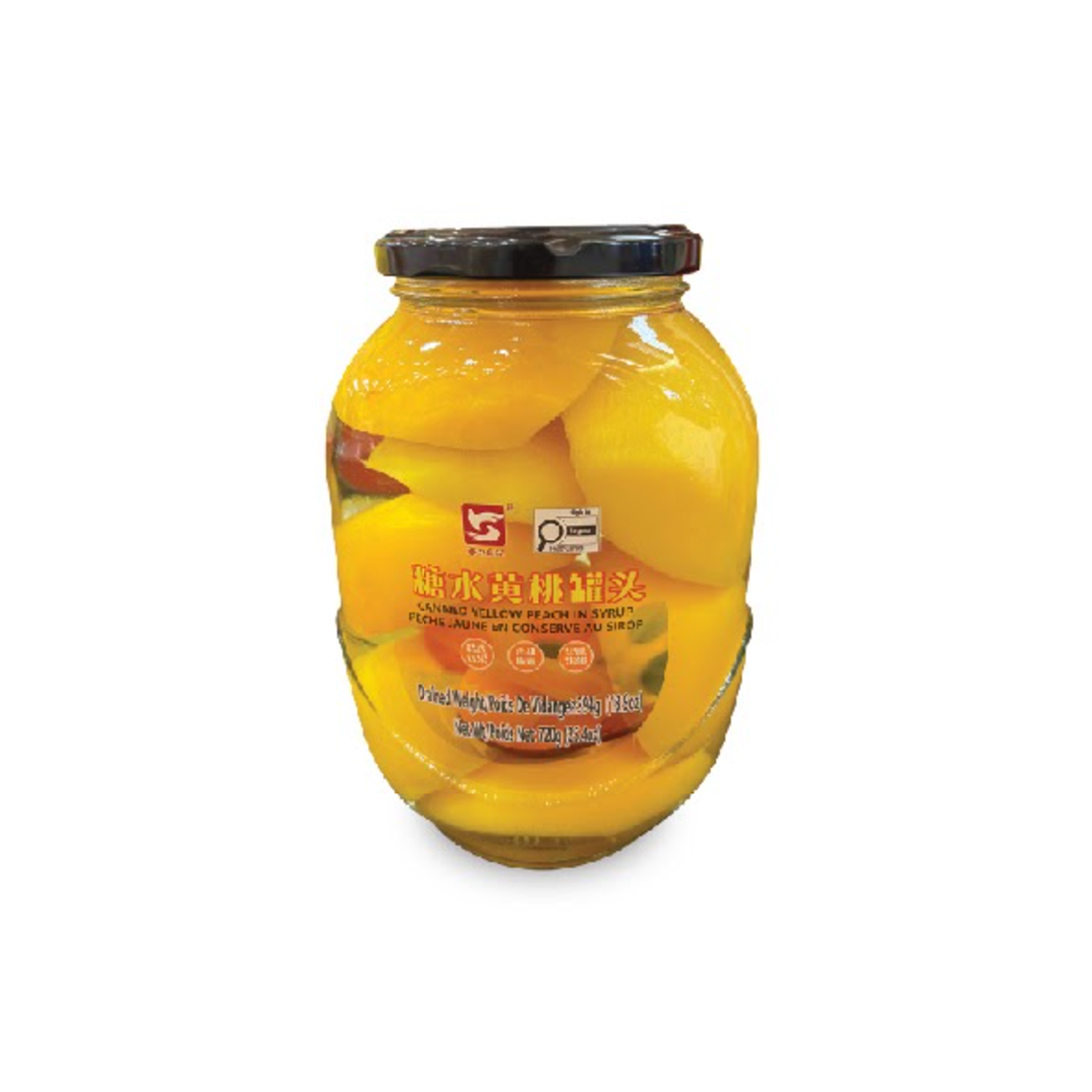 Aj Yellow Peach In Syrup