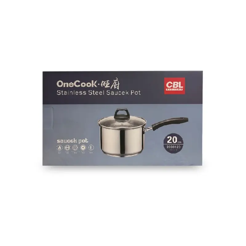 Onecook Stainless Steel Saucek Pot