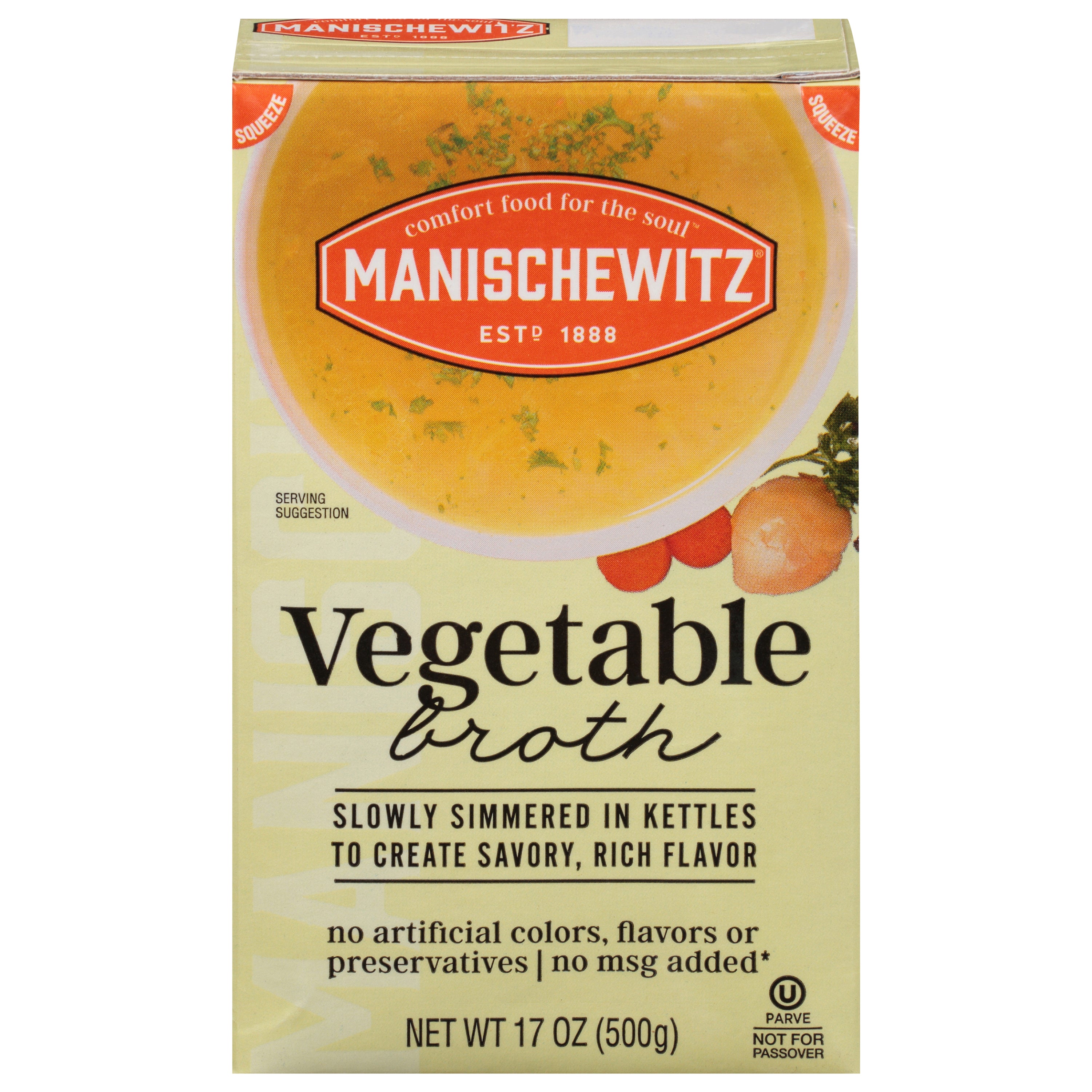 Manischewitz Vegetable Broth 17 oz