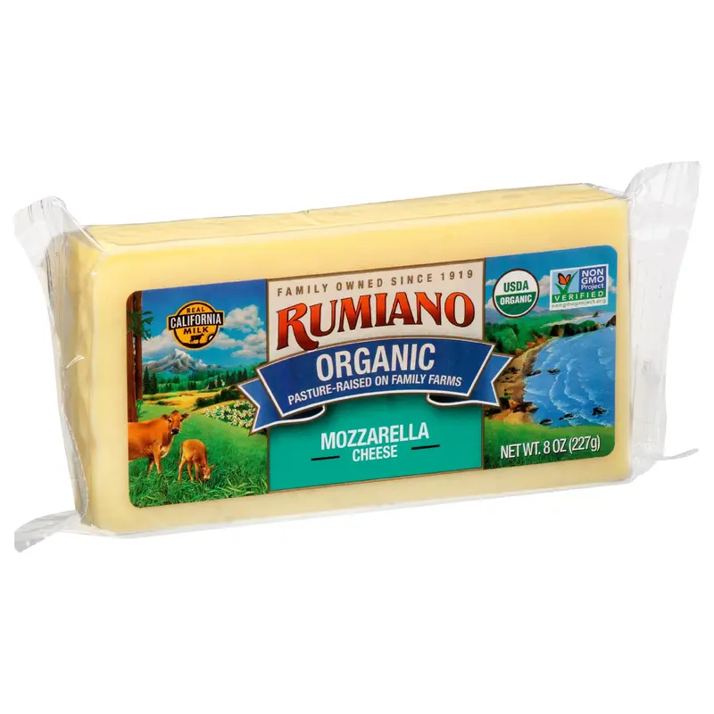 Rumiano Organic Mozzarella Cheese 8 oz