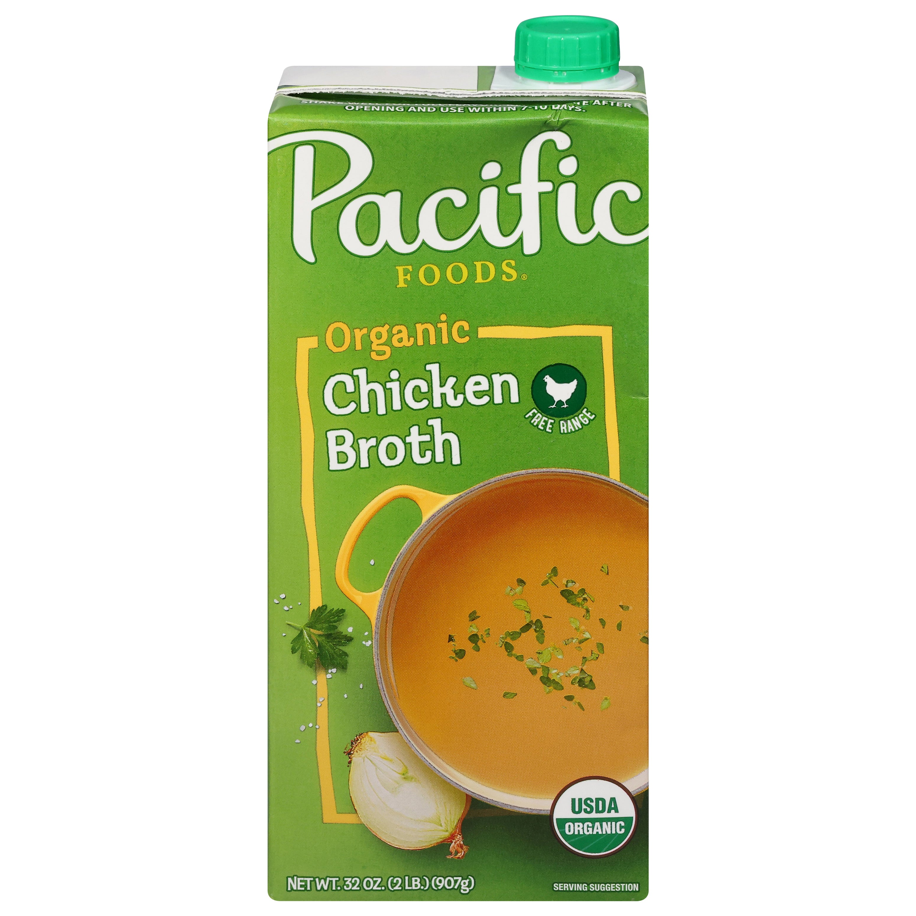 Pacific Foods Organic Chicken Broth 32 oz