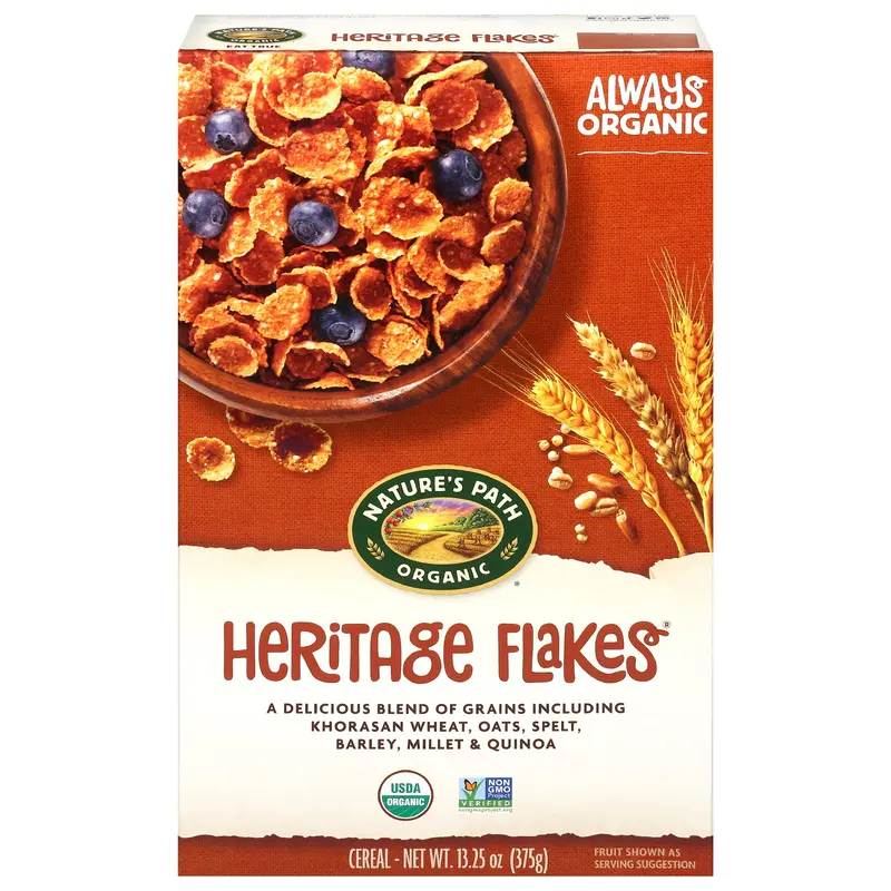 Nature's Path Organic Heritage Flakes Cereal 13.25 oz