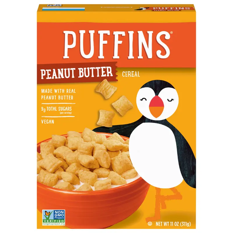 Puffins Peanut Butter Cereal 11 oz